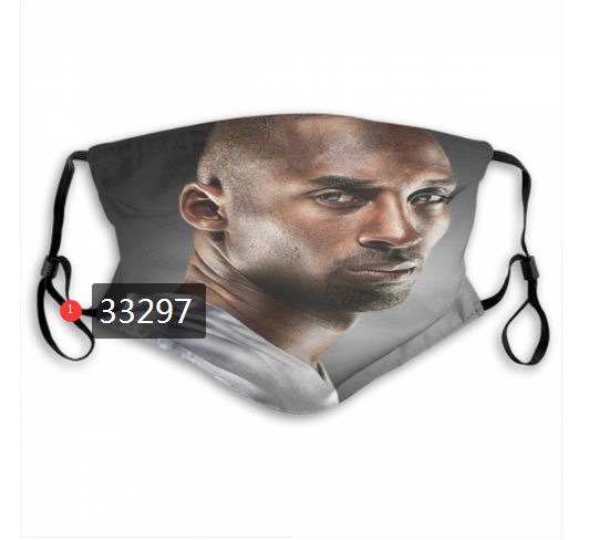 2021 NBA Los Angeles Lakers #24 kobe bryant 33297 Dust mask with filter